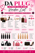 💖ULTIMATE ALL-IN-ONE VENDOR LIST ✨