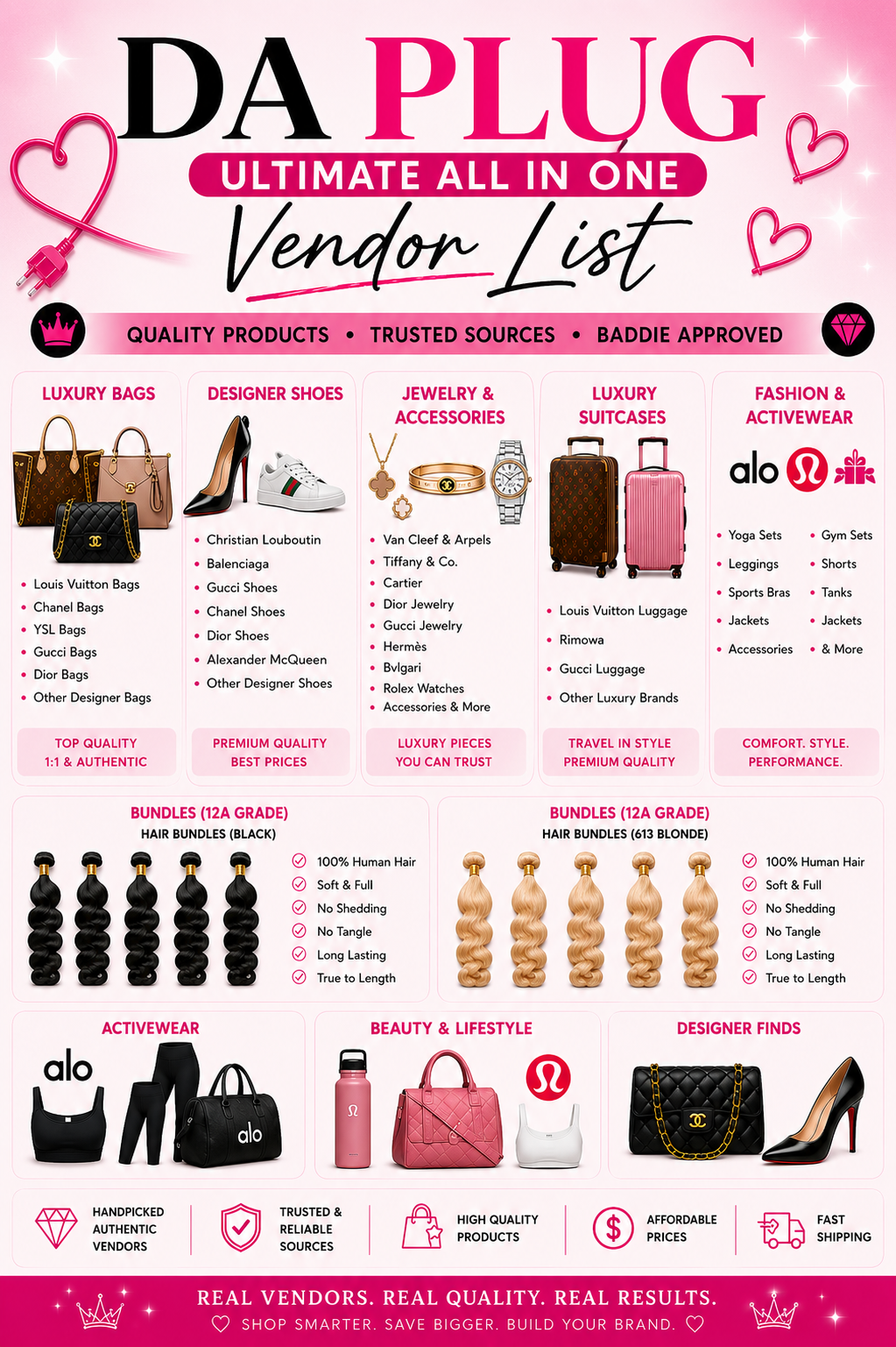 💖ULTIMATE ALL-IN-ONE VENDOR LIST ✨