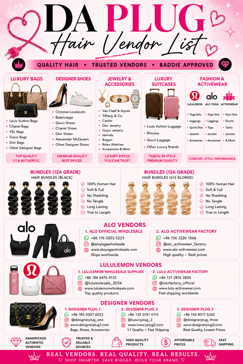 💖ULTIMATE ALL-IN-ONE VENDOR LIST ✨
